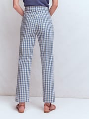 Boden Blue High Rise Straight Jeans - Image 3 of 6