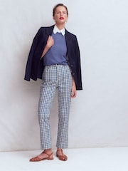 Boden Blue High Rise Straight Jeans - Image 5 of 6
