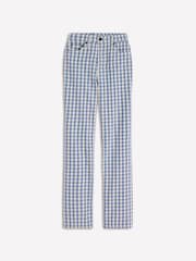 Boden Blue High Rise Straight Jeans - Image 6 of 6