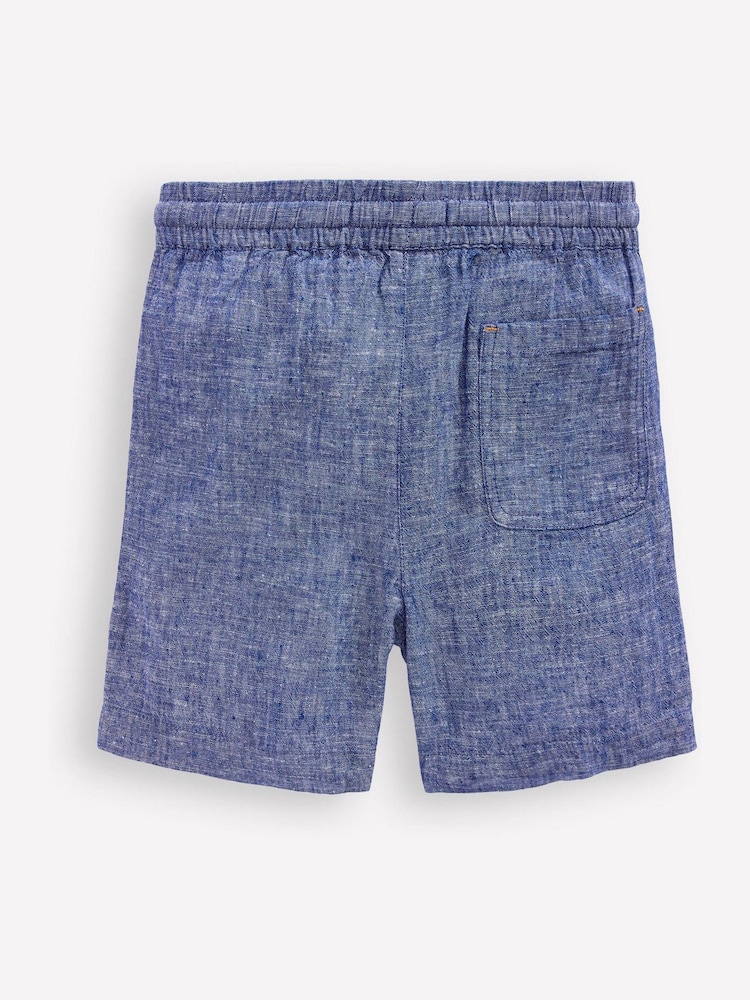Boden Cotton Linen Blend Shorts - Imagen 2 de 3