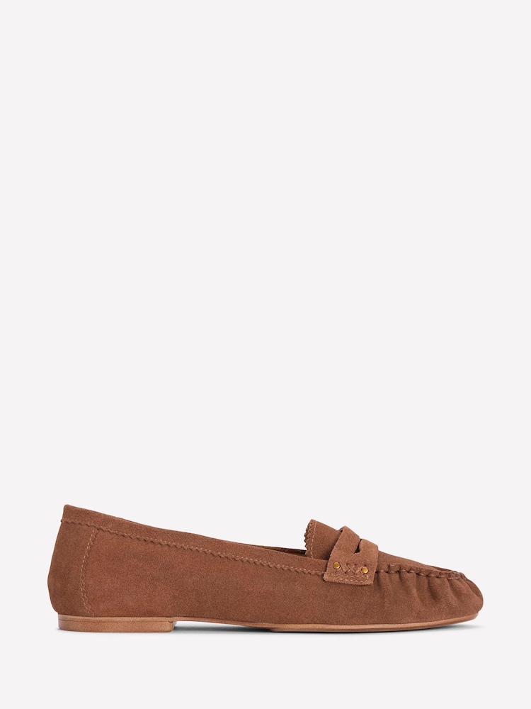 Boden Brown Classic Penny Loafers - Image 2 of 5