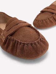 Boden Brown Classic Penny Loafers - Image 5 of 5