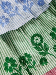 Boden Red Hotchpotch Tiered Dress - Image 3 of 3