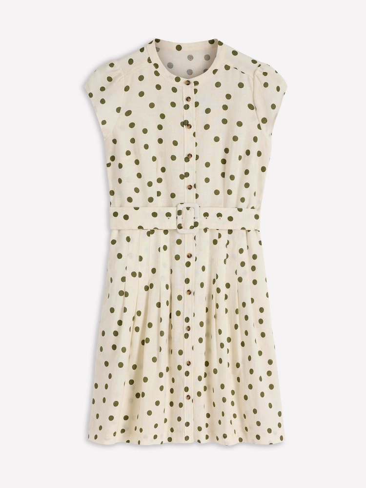 Boden Arabella Short Linen Dress - Imagen 6 de 6