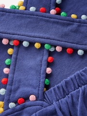 Boden Blue Jersey Cross Back Dress - Image 3 of 3