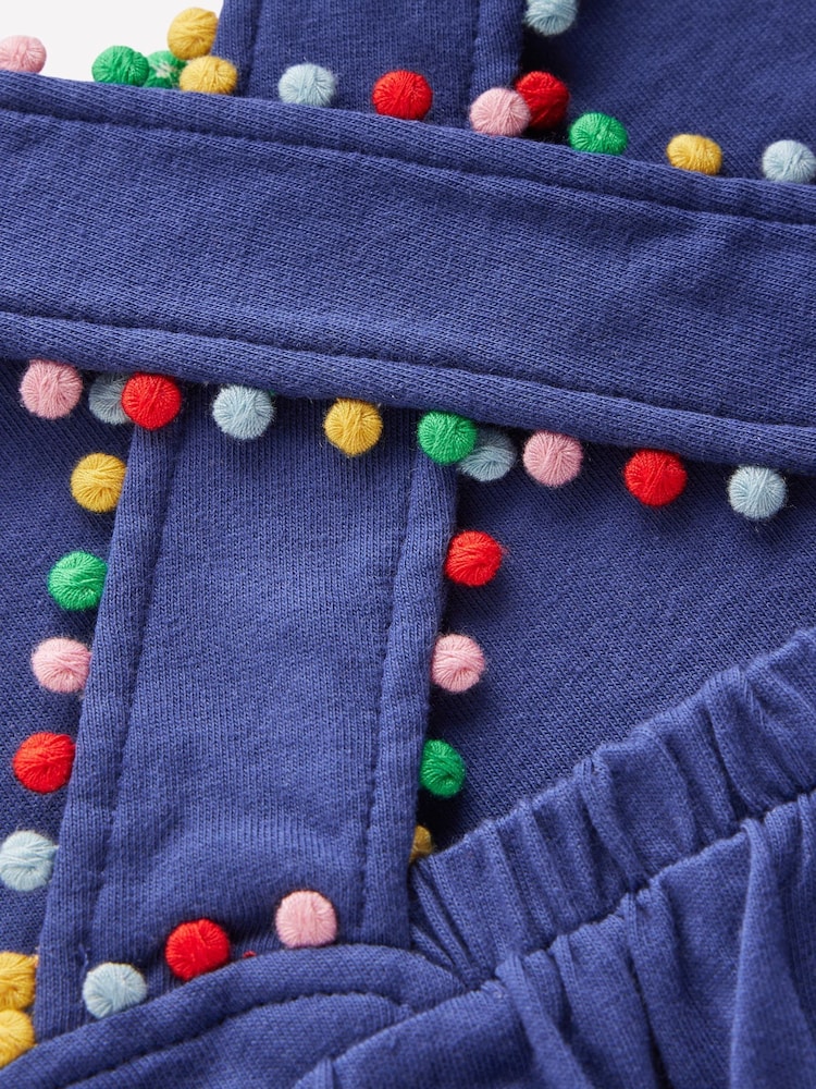 Boden Blue Jersey Cross Back Dress - Image 3 of 3