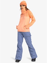 Roxy Peach Pink Sayna Quarter Zip Thermal Fleece - Image 7 of 9