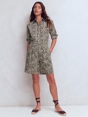 Animal Print - Boden Kensington Linen Shorts - Larawan 6 ng 7