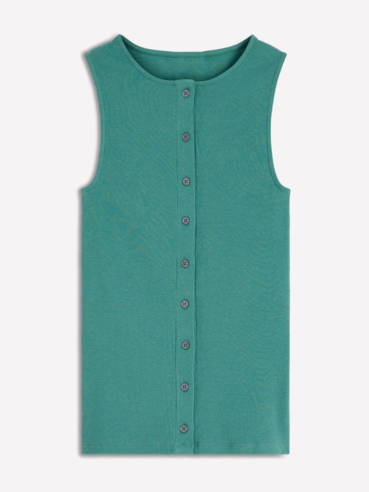 Boden Evie Button Through Rib Vest - სურათი 6 6-დან
