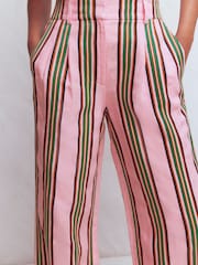 Boden Pink Kensington Linen Trousers - Image 2 of 7