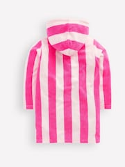 Boden Pink Fun Romie Towelling Zip-Up Cover-Up - Image 2 of 3