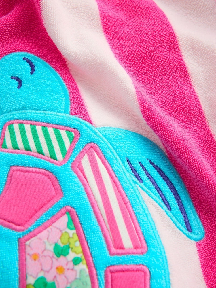 Boden Pink Fun Romie Towelling Zip-Up Cover-Up - Image 4 of 4 Boden Pink Fun Romie Towelling Zip-Up Cover-Up - Image 4 of 4