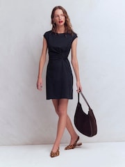 Boden Blue Delilah Twist Short Dress - Image 4 of 6