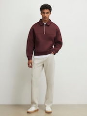 River Island Cream Straight Fit Tinted Jeans - Image 1 of 4
