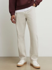 River Island Cream Straight Fit Tinted Jeans - Image 2 of 4
