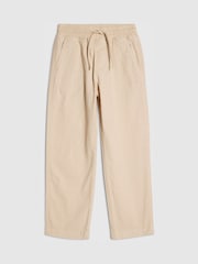 River Island Natural Regular Fit Pull on Trousers - Image 3 of 6