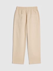 River Island Natural Regular Fit Pull on Trousers - Image 4 of 6