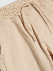 River Island Natural Regular Fit Pull on Trousers - Image 5 of 6