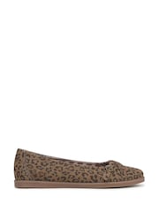 Blowfish Malibu Animal Parisian Regular Fit Ballet Flats - Image 1 of 7