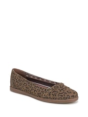 Blowfish Malibu Animal Parisian Regular Fit Ballet Flats - Image 3 of 7