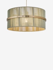 Sage Green Helmdon String Easy Fit Large Light Shade - Image 5 of 5