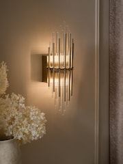 Brass Arundel Rechargeable Wall Light - Image 1 of 6