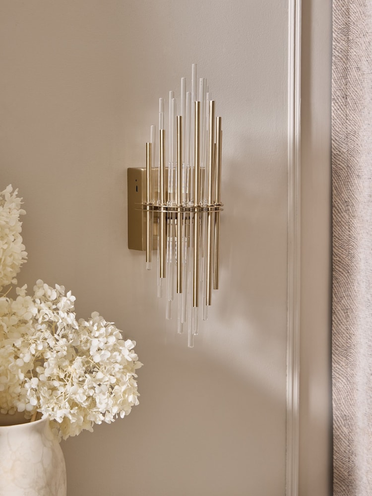 Brass Arundel Rechargeable Wall Light - Image 2 of 6 Brass Arundel Rechargeable Wall Light - Image 2 of 6