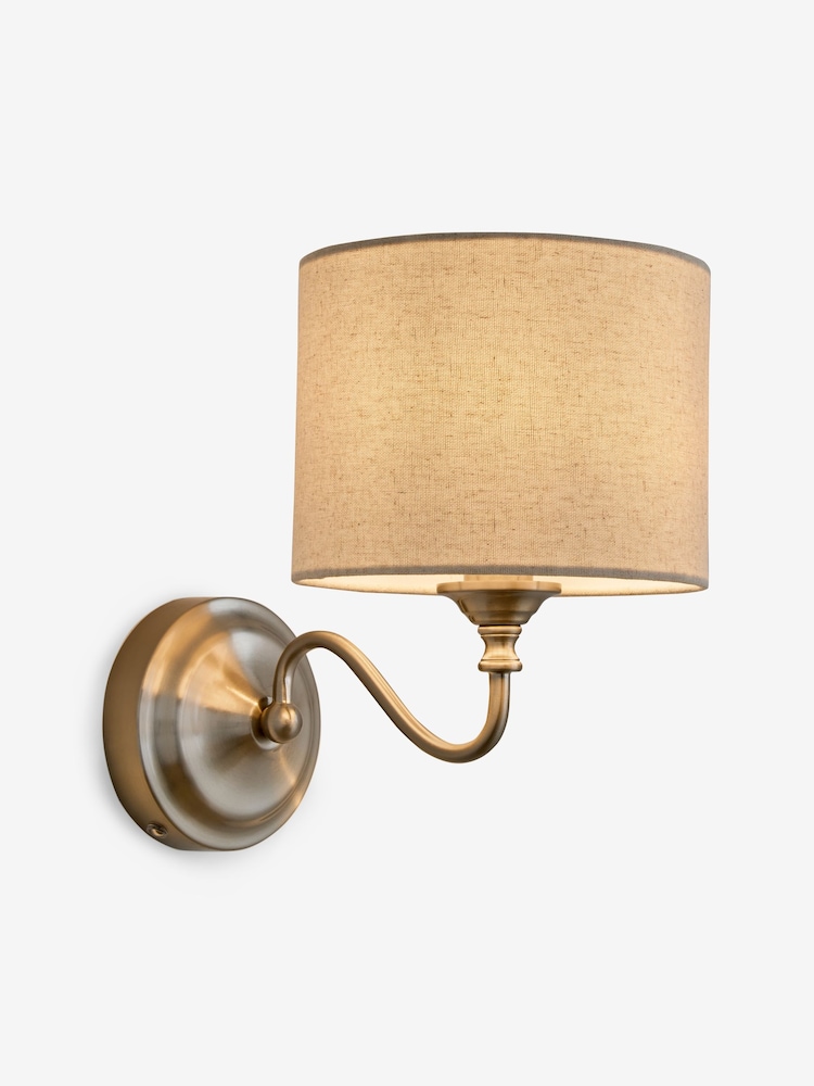 Antique Brass Burford Rechargeable Wall Light - Image 2 of 5