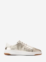 Cole Haan Gold Grand Crosscourt Tennis Trainers - Image 1 of 6