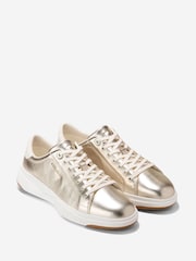 Cole Haan Gold Grand Crosscourt Tennis Trainers - Image 5 of 6