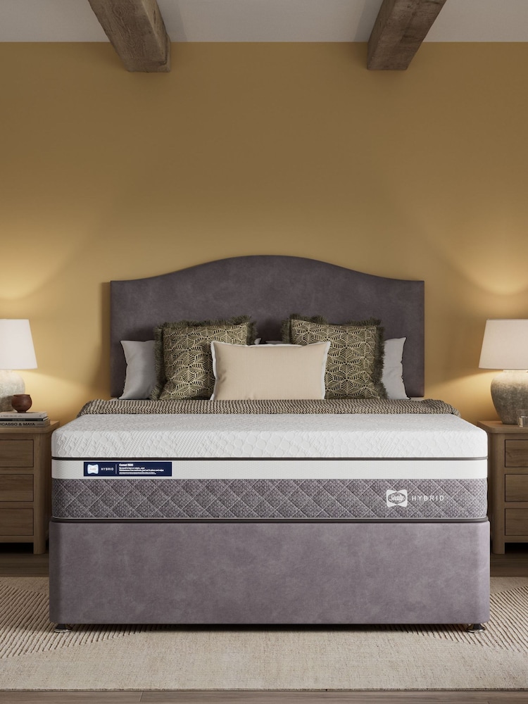 Sealy White Hybrid Gel 1400 Mattress - Image 1 of 5 Sealy White Hybrid Gel 1400 Mattress - Image 1 of 5