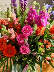Agapanthus, Antirrhinum and Germini Bright Fresh Flower Bouquet - Image 2 of 4