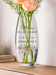 Personalised Personalised Highland Cow Flower Vase by PMC - Image 2 of 4