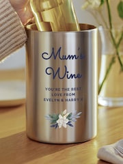 Personalised Personalised Floral Wine Cooler Gift Set by PMC - Image 2 of 3