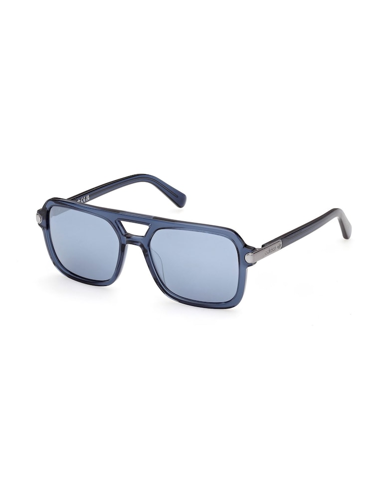 adidas Originals Blue Acetate Sunglasses - Image 1 of 8