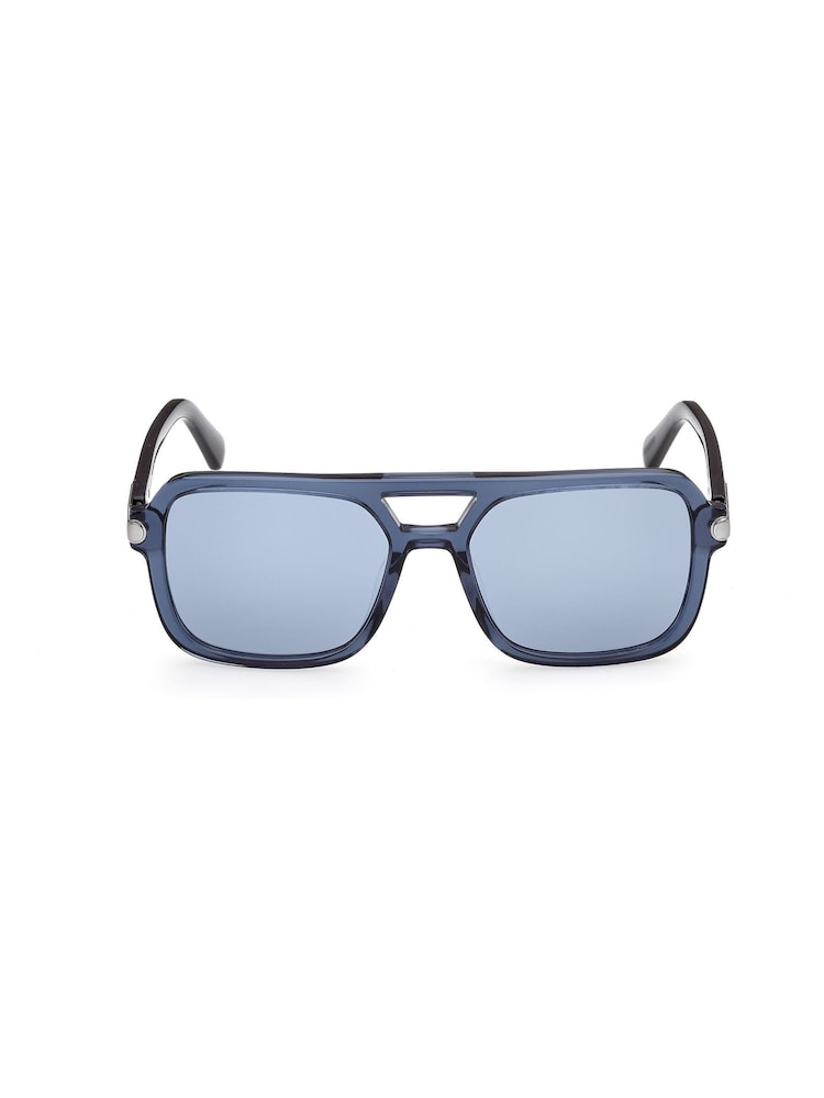 adidas Originals Blue Acetate Sunglasses - Image 2 of 8
