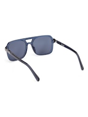 adidas Originals Blue Acetate Sunglasses - Image 4 of 8