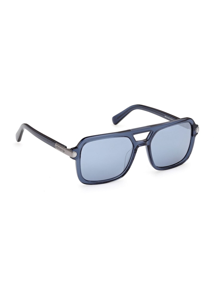 adidas Originals Blue Acetate Sunglasses - Image 8 of 8