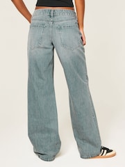 Hollister Blue Baggy Jeans - Image 3 of 4