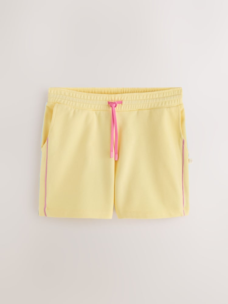 Little Bird by Jools Oliver Pastel Yellow Tie Waist Shorts - Image 11 of 11
