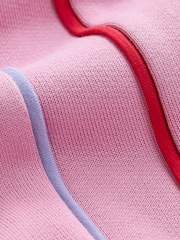 Little Bird by Jools Oliver Bright Pink Tie Waist Joggers - Image 4 of 4