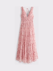 Abercrombie & Fitch flagrende rynket maxikjole - Billede 5 af 5