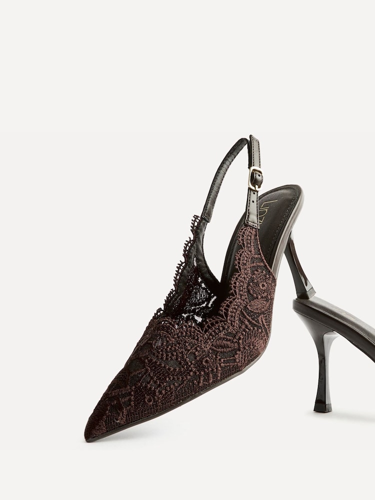 Maro - Linzi Serenity Lace Court Heels - Imaginea 6 din 6