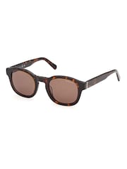GANT Brown Acetate Sunglasses - Image 3 of 8