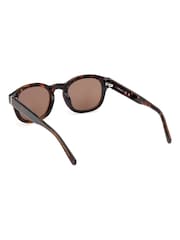 GANT Brown Acetate Sunglasses - Image 5 of 8