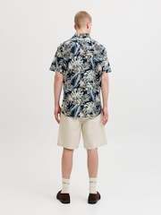 JACK & JONES Black Resort Printed Shirts 2 Pack - Image 2 of 8