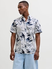 JACK & JONES Black Resort Printed Shirts 2 Pack - Image 4 of 8