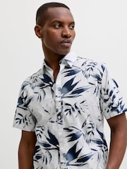 JACK & JONES Black Resort Printed Shirts 2 Pack - Image 5 of 8