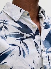 JACK & JONES Black Resort Printed Shirts 2 Pack - Image 6 of 8