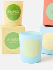 Oliver Bonas Set of 4 Mint Green The Wellness Candles Collection - Image 4 of 5